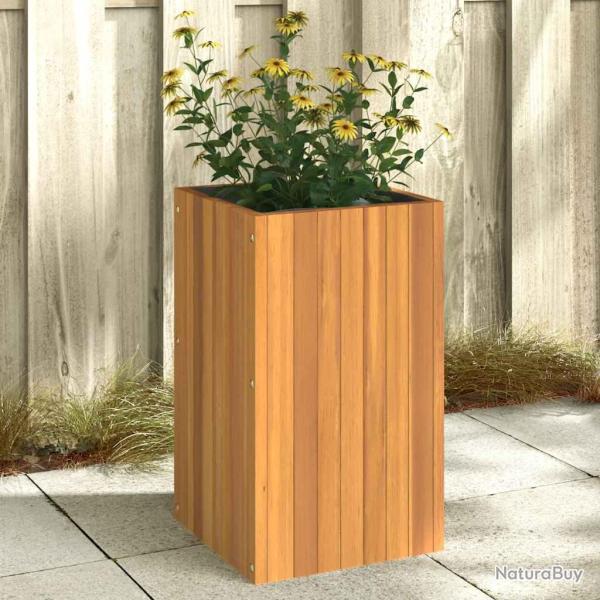 Jardini�re 35x35x60 cm bois massif d'acacia