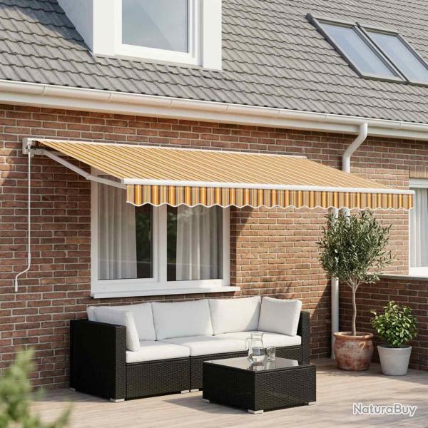 Tissu de remplacement pour auvent multicolore, pour la terrasse, 500 � 300 cm