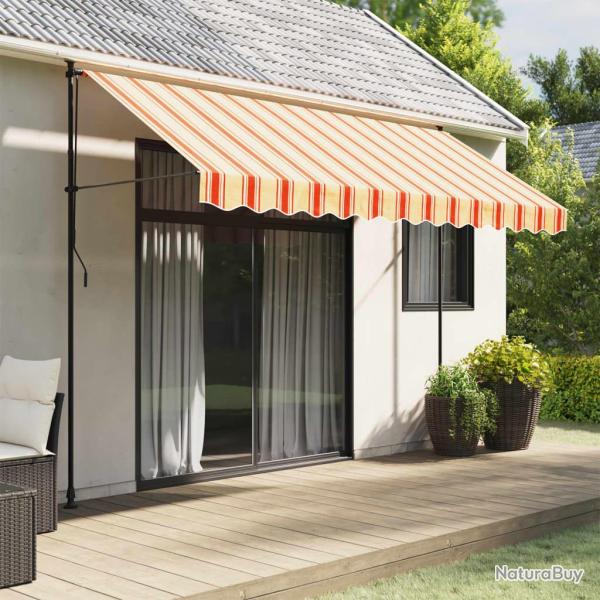 Tissu de remplacement de cantonni�re d'auvent jaune orange 3,5m