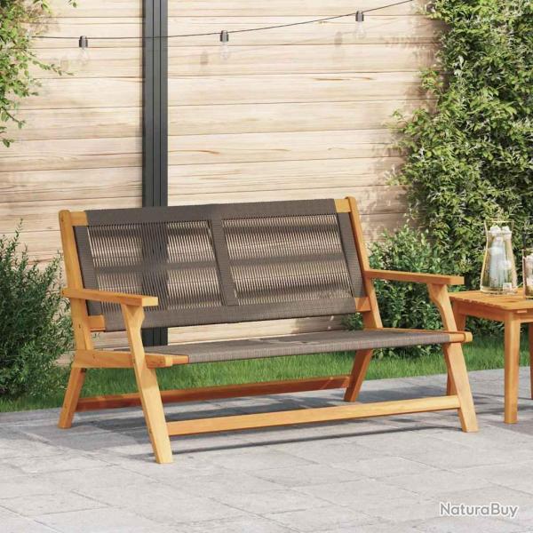 Banc de D�tente de Gris Bois d'Acacia Massif