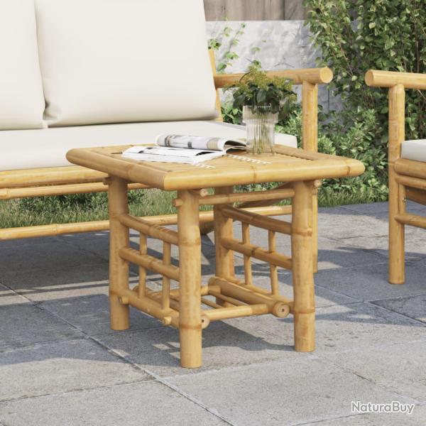 Table d'appoint 45x45x45 cm bambou