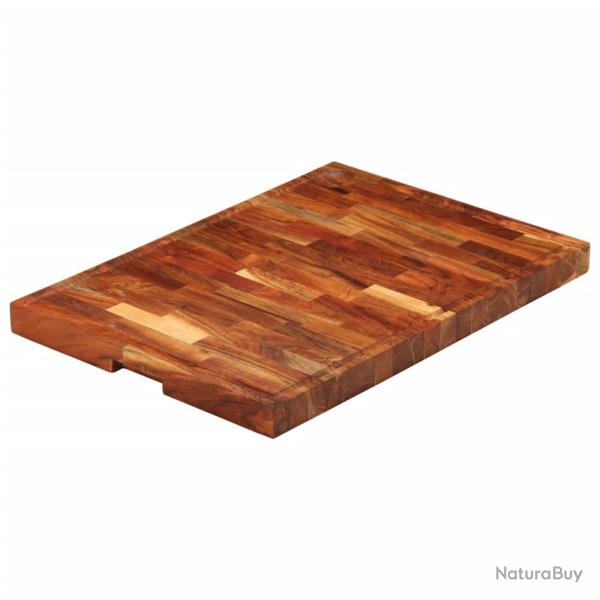 Planche � d�couper 60x42x4 cm bois d'acacia massif