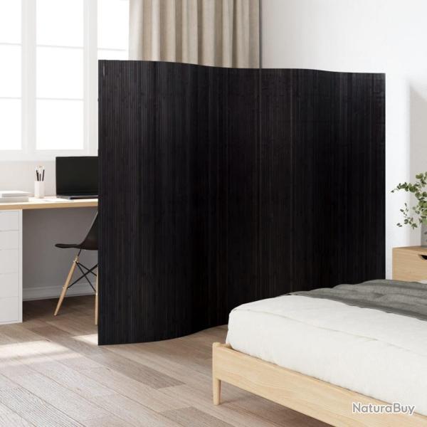 Cloison de s�paration noir largeur 250 cm hauteur 165 cm bambou