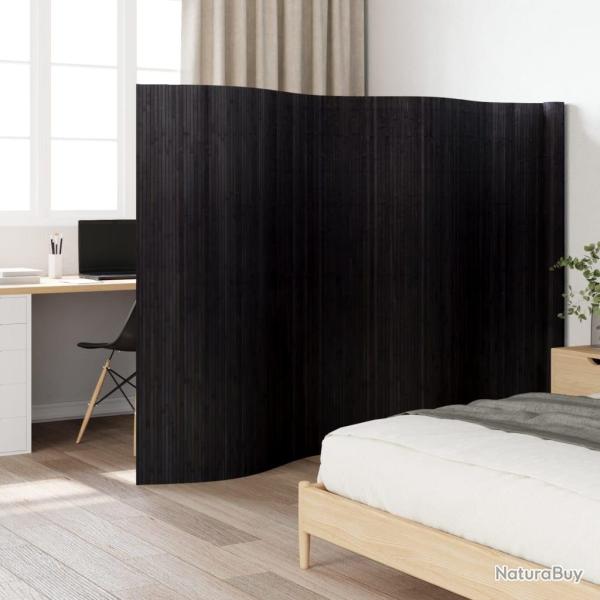 Cloison de s�paration noir largeur 600 cm hauteur 165 cm bambou
