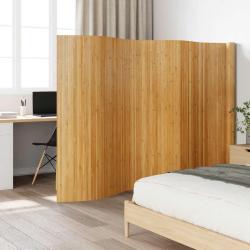 Cloison de s&eacute;paration naturel largeur 600 cm hauteur 165 cm bambou