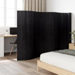 Cloison de s&eacute;paration noir largeur 800 cm hauteur 165 cm bambou