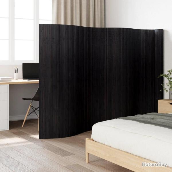 Cloison de s�paration noir largeur 800 cm hauteur 165 cm bambou
