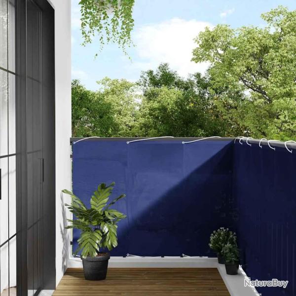 �cran de balcon bleu 120x800 cm 100% polyester oxford