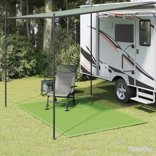 Tapis de tente vert clair 200x300 cm PEHD