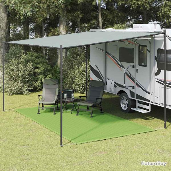 Tapis de tente vert clair 200x400 cm PEHD