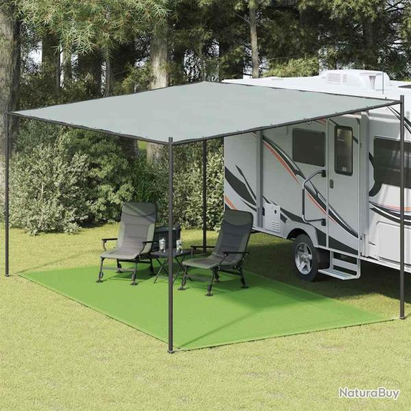 Tapis de tente vert clair 300x600 cm PEHD