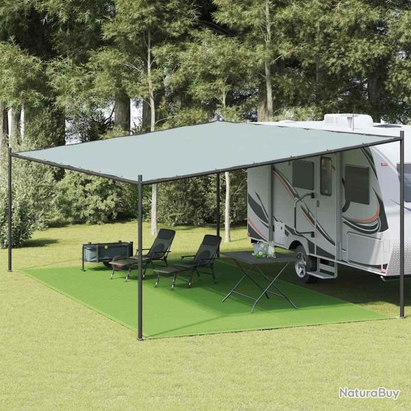 Tapis de tente vert clair 400x700 cm PEHD