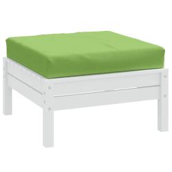 Coussin de palette vert m&eacute;lang&eacute; 60x60x9,5 cm tissu