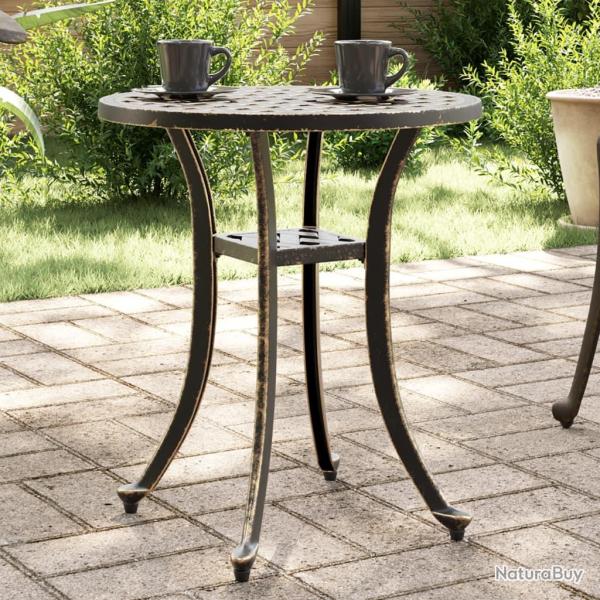 Table de bronze �48x53 cm aluminium coul�