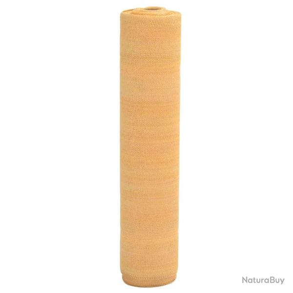 Filet brise-vue sable 1x25 m PEHD 150 g/m�