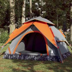 Tente de camping &agrave; d&ocirc;me 4 personnes lib&eacute;ration rapide