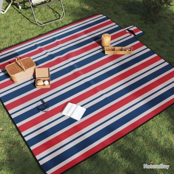 Couverture de pique-nique pliable 200x200 cm velours