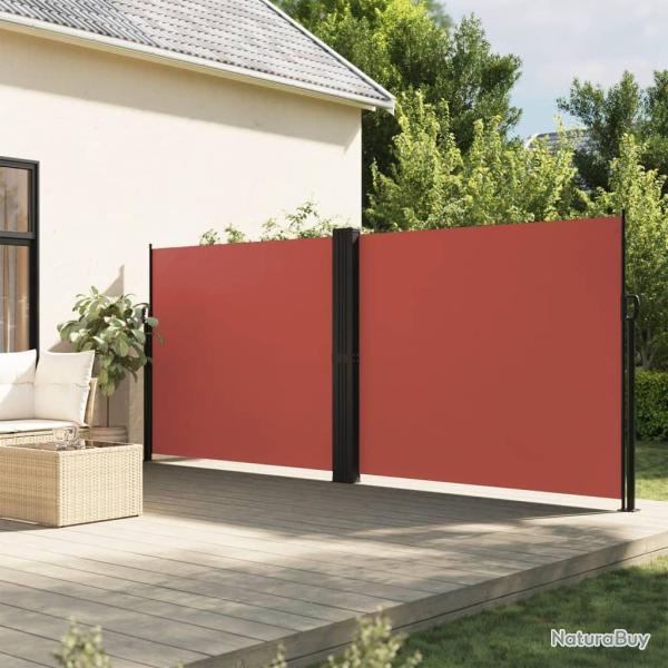 Auvent lat�ral r�tractable terre cuite 160x1200 cm