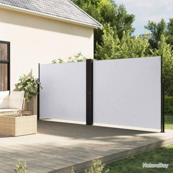 Auvent lat�ral r�tractable blanc 180x1200 cm