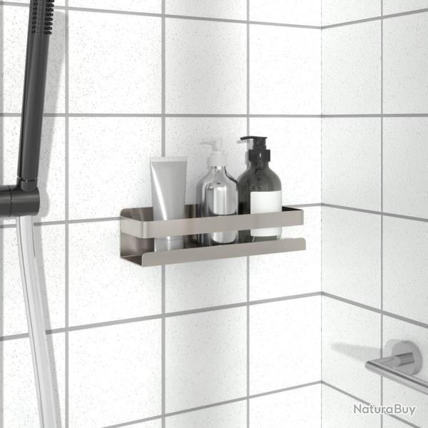 �tag�re de douche 23x6,5x6 cm acier inoxydable 304 bross�