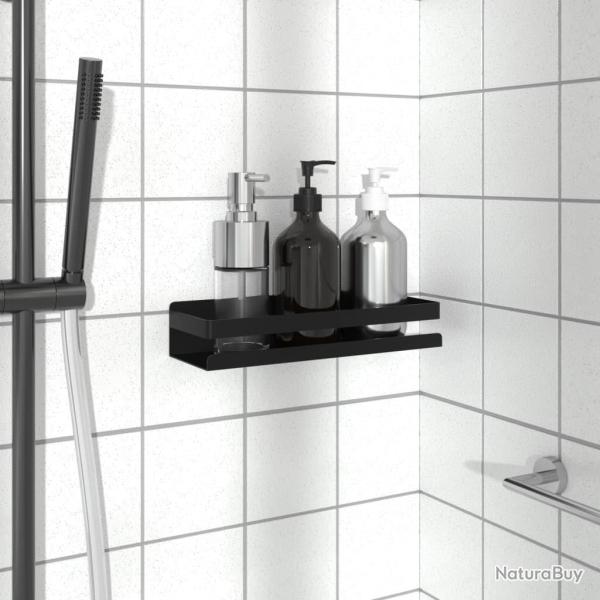 �tag�re de douche noir mat acier inoxydable 304 bross�