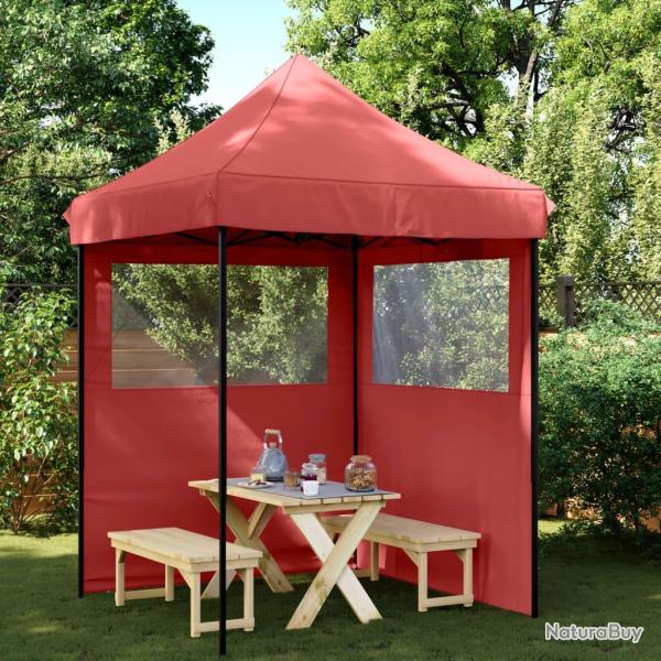 Tente de r�ception pliable escamotable, 2 parois lat�rales, pour la terrasse