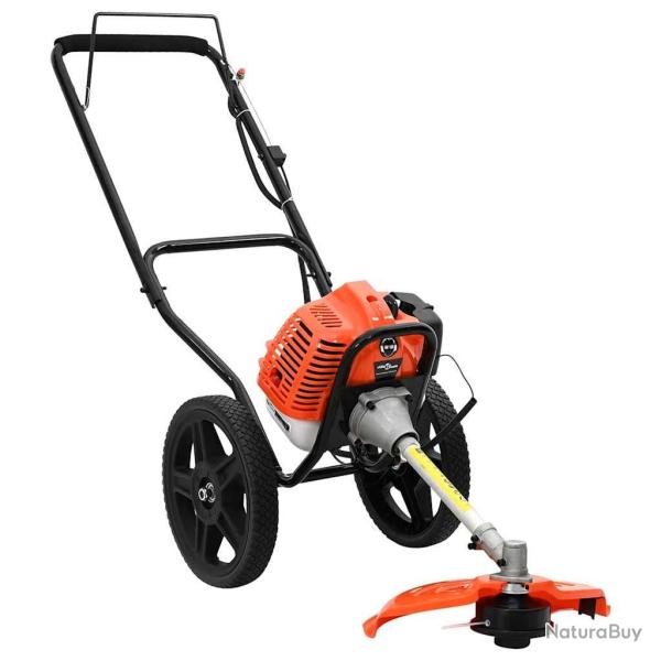 D�broussailleuse avec roues orange 52 cc 1,45 kW