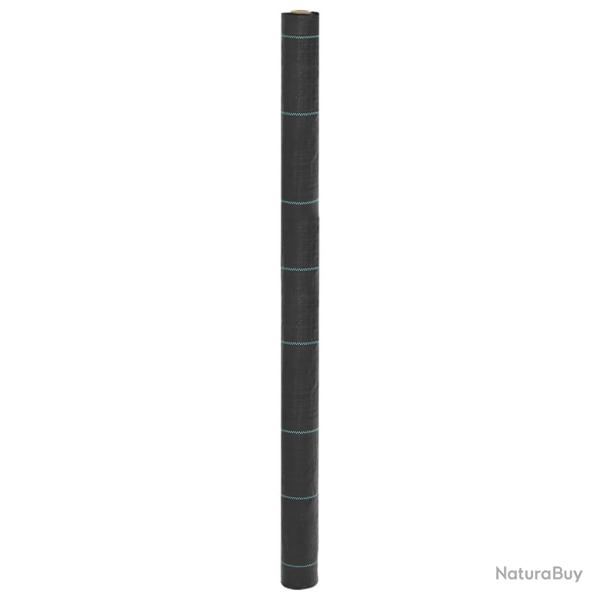 Membrane anti-mauvaises herbes noir 1,5x10 m PP