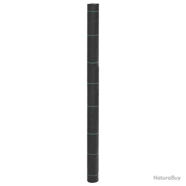 Membrane anti-mauvaises herbes noir 1,5x25 m PP