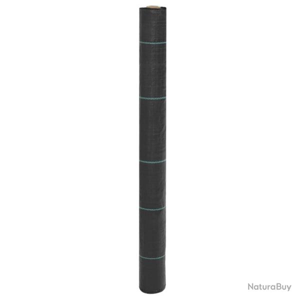 Membrane anti-mauvaises herbes noir 1x50 m PP