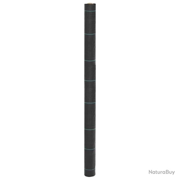 Membrane anti-mauvaises herbes noir 1,5x100 m PP