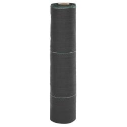 Membrane anti-mauvaises herbes noir 0,5x10 m PP