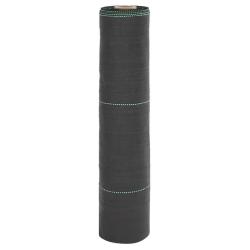 Membrane anti-mauvaises herbes noir 0,5x100 m PP