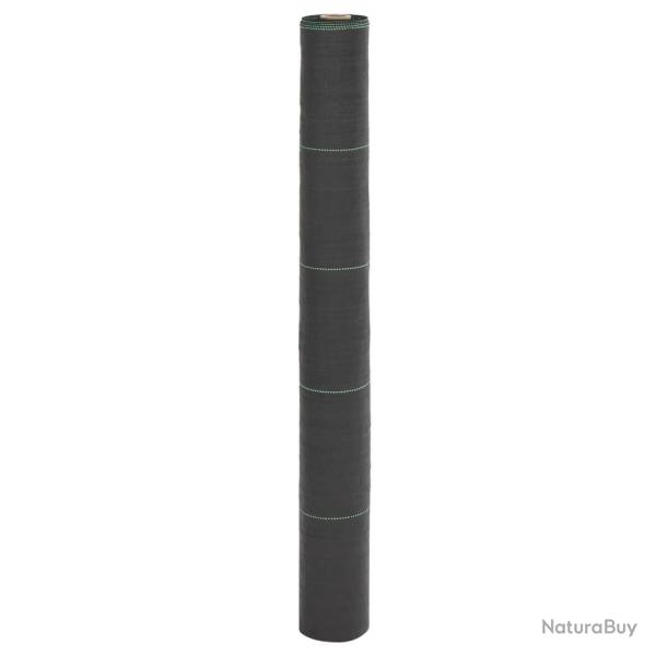 Membrane anti-mauvaises herbes noir 1x10 m PP