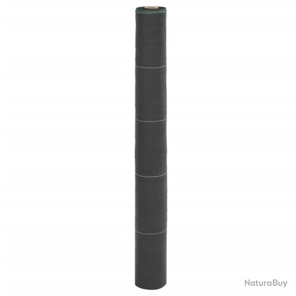 Membrane anti-mauvaises herbes noir 1x25 m PP