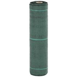 Membrane anti-mauvaises herbes vert 0,5x200 m PP