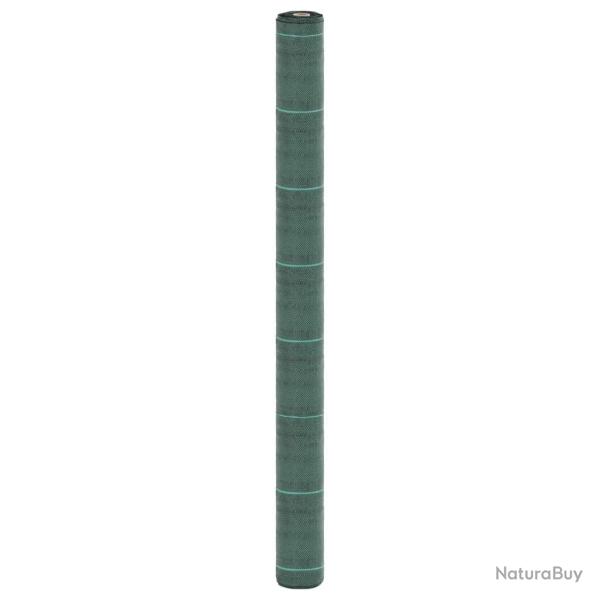 Membrane anti-mauvaises herbes vert 1,5x5 m PP