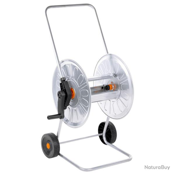 Chariot pour enrouleur de tuyau de 80 m 1/2" ou 50 m 3/4" acier