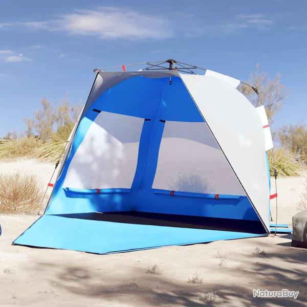 Tente de plage pour 3 personnes, � ouverture rapide et imperm�able