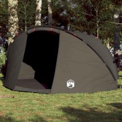Tente de p&ecirc;che 5 personnes marron imperm&eacute;able
