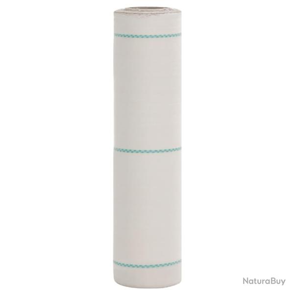Membrane anti-mauvaises herbes blanc 0,5x100 m PP