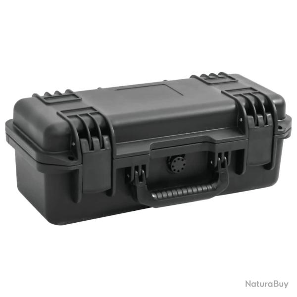 Valise de vol portable Noir 46,5x21,5x17,5 cm PP