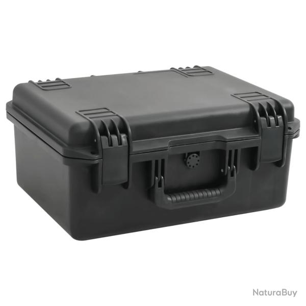 Valise de vol portable Noir 49x38x23 cm PP