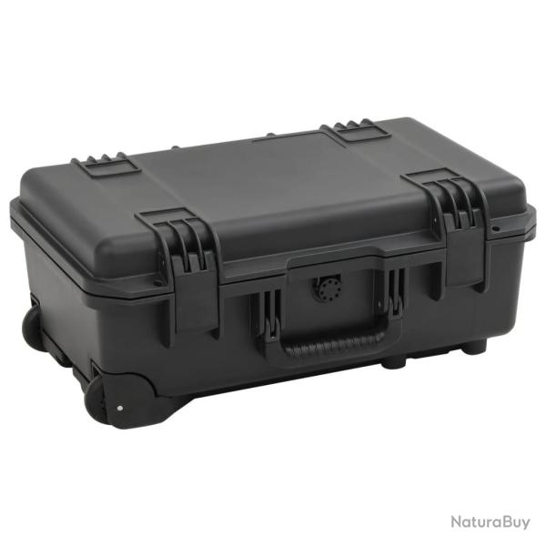 Valise de vol portable Noir 55x35x22,5 cm PP