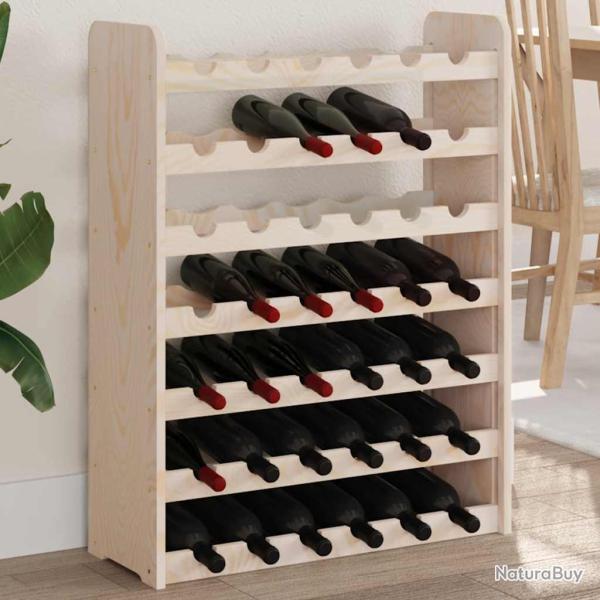 Casier � vin 67,5x25x87 cm Bois de pin massif
