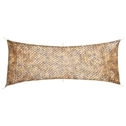 Filet de camouflage avec sac de rangement 412x144 cm sable