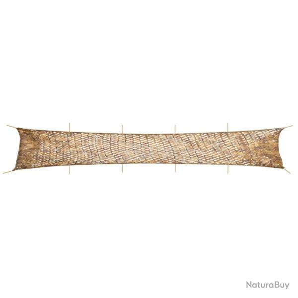 Filet de camouflage avec sac de rangement 1038x137 cm sable