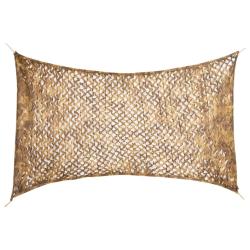 Filet de camouflage avec sac de rangement 292x213 cm sable