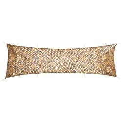 Filet de camouflage avec sac de rangement 753x199 cm sable