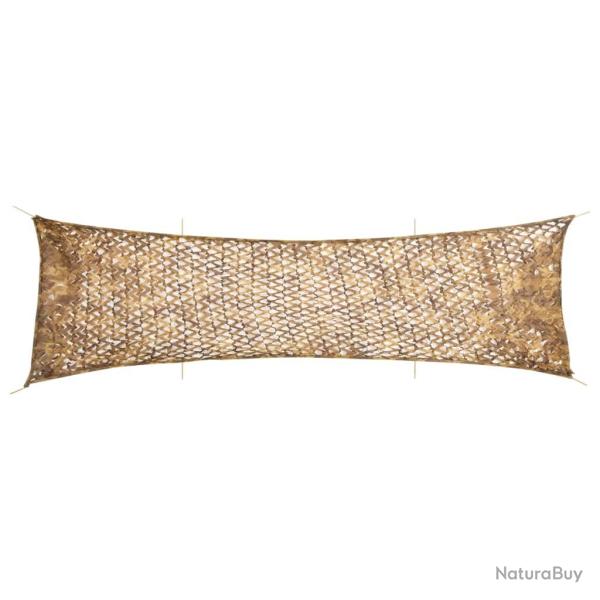 Filet de camouflage avec sac de rangement 753x199 cm sable